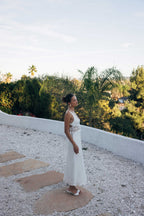 Lace Satin Maxi Dress – Graduation Gown & Elegant Evening Dress