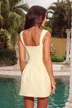 Corset Mini Dress – Birthday Party Dress & Pink Occasion Gown