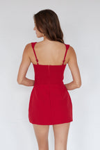 Flirty Dress Romper – Graduation Mini Dress & Summer Party Outfit