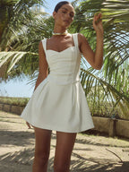 Corset Mini Dress – Birthday Party Dress & Pink Occasion Gown