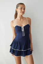Open Back Mini Dress – Summer Festival Dress & Ruffle Party Gown