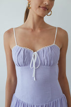 Open Back Mini Dress – Summer Festival Dress & Ruffle Party Gown