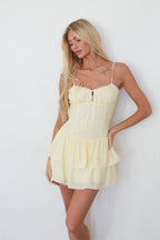 Open Back Mini Dress – Summer Festival Dress & Ruffle Party Gown