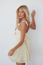 Lace Babydoll Mini Dress – Graduation Dress & Pink Party Gown
