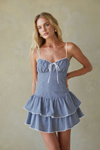 Open Back Mini Dress – Summer Festival Dress & Ruffle Party Gown